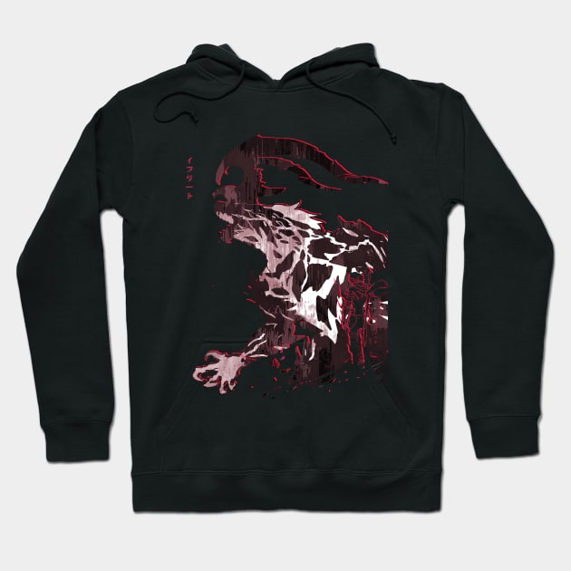 Ifrit Awakening Grey ver.:Final Fantasy XVI Hoodie by Vertei